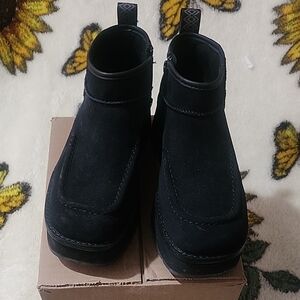 UGG Black Ankle Booties